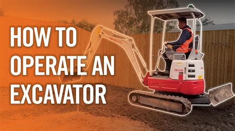 how to operate mini excavator sewer line|How To Operate a Mini Excavator: A Step.